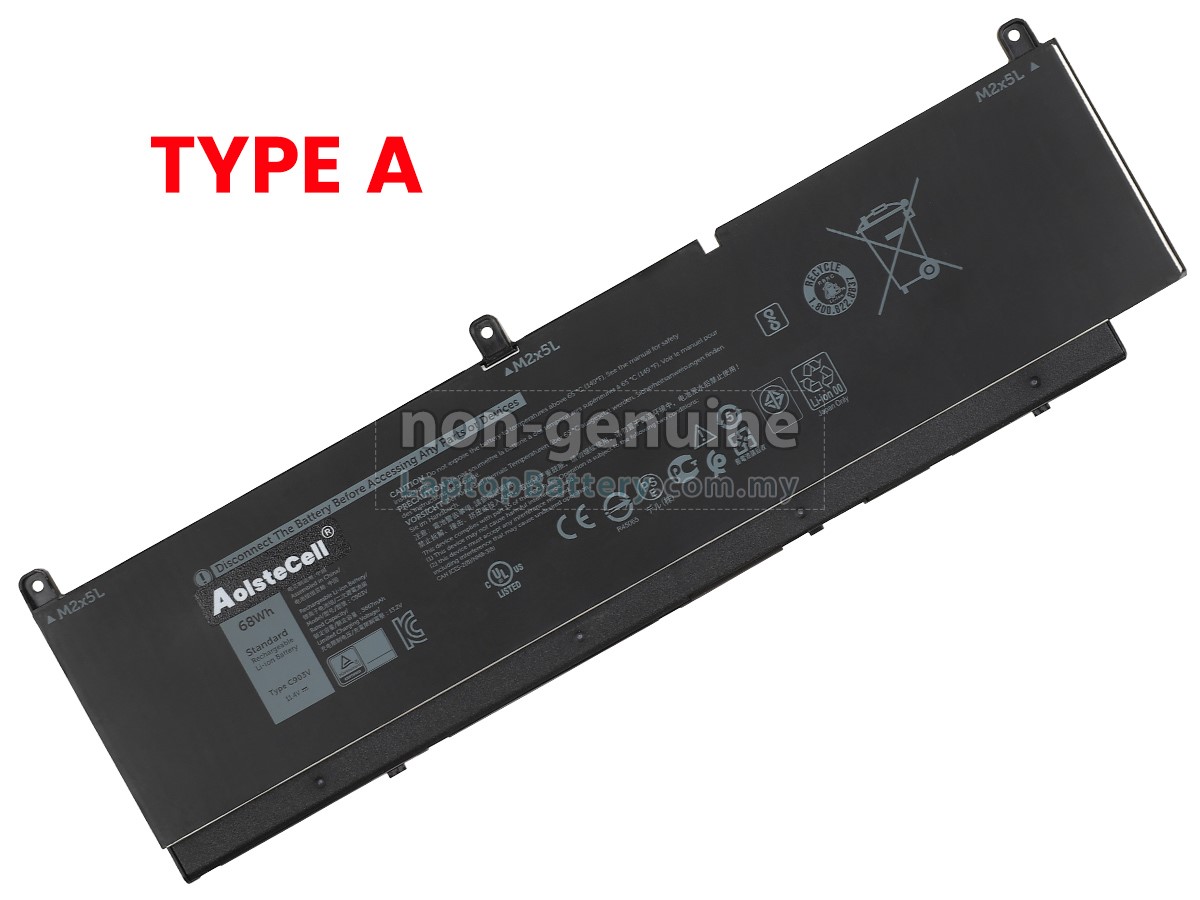 Dell Precision 7760 replacement battery