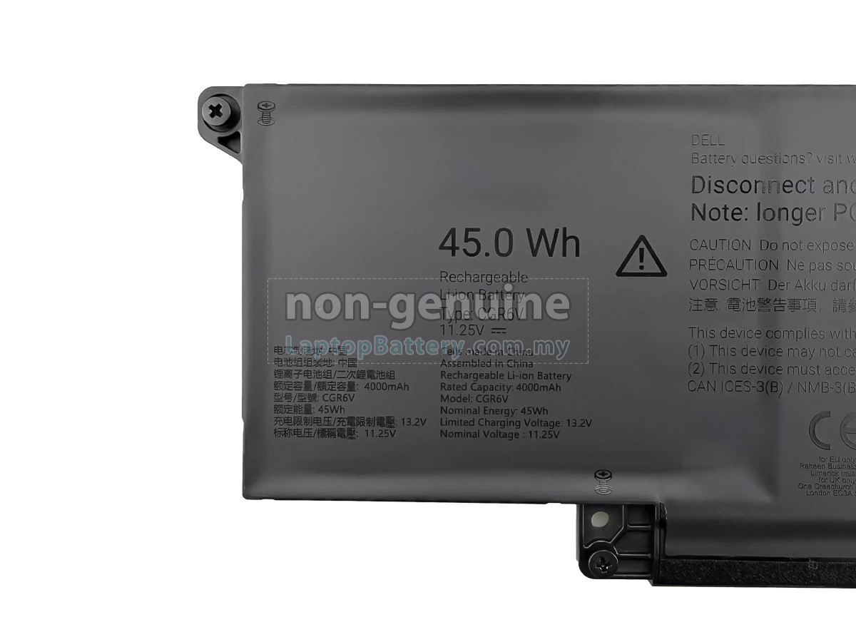 Dell 703TP replacement battery