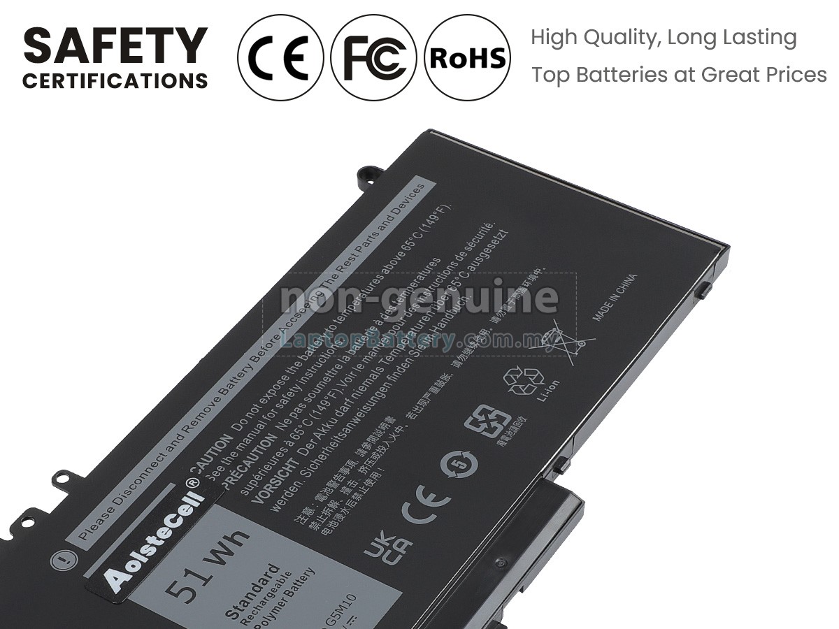 Dell G5M10 replacement battery