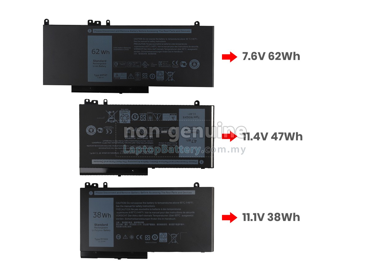 Dell J8FXW replacement battery