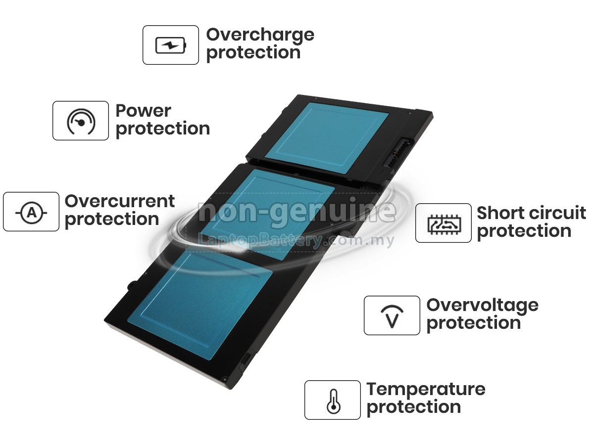 Dell RDRH9 replacement battery