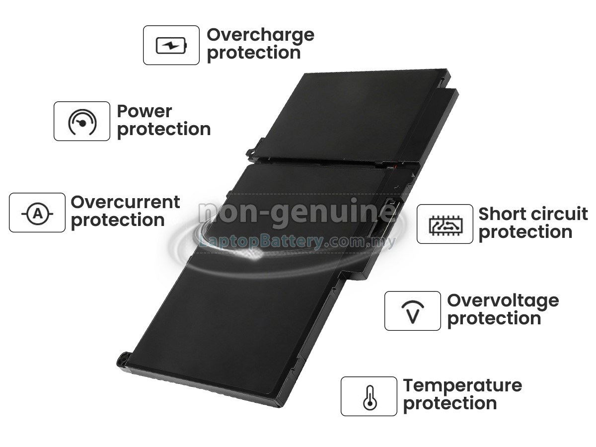 Dell P26S001 replacement battery