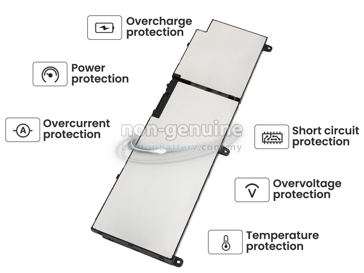 Dell P93F002 replacement battery
