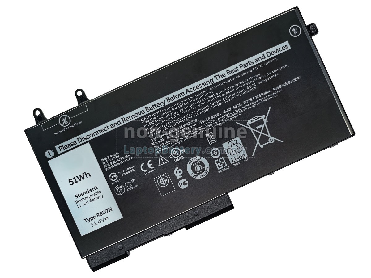 Dell Inspiron 7506 2-IN-1 BLACK replacement battery