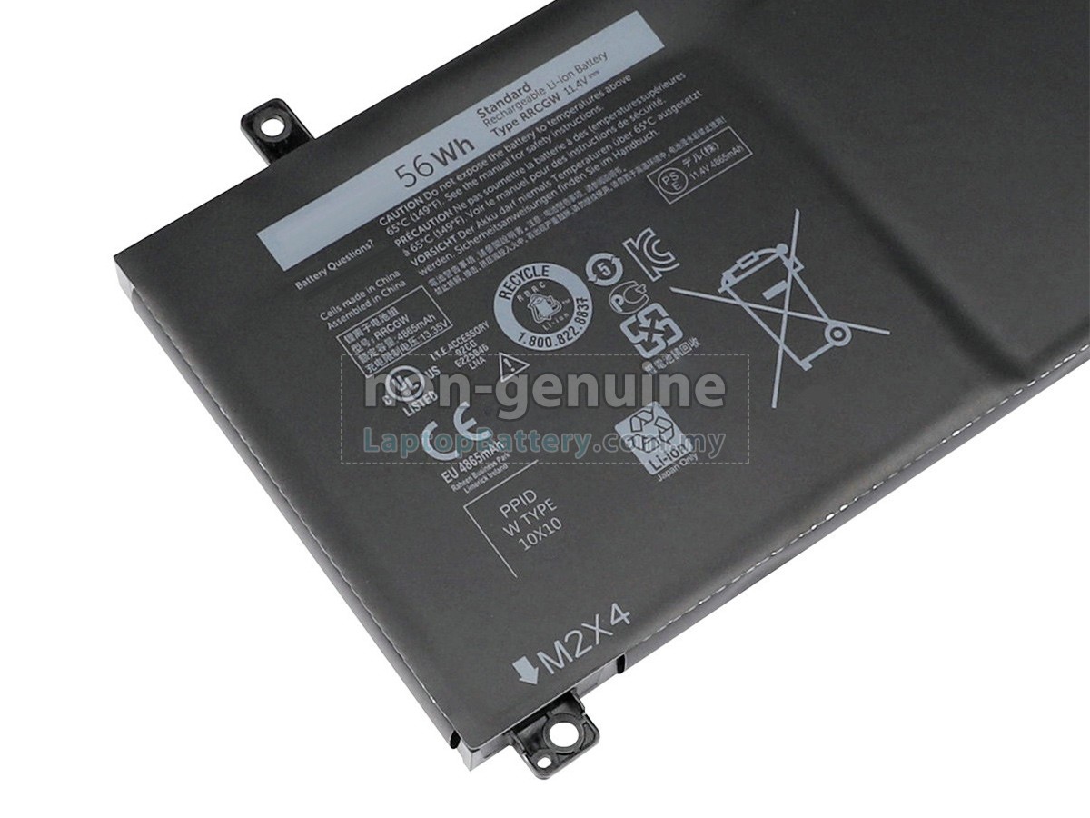 Dell P56F001 replacement battery