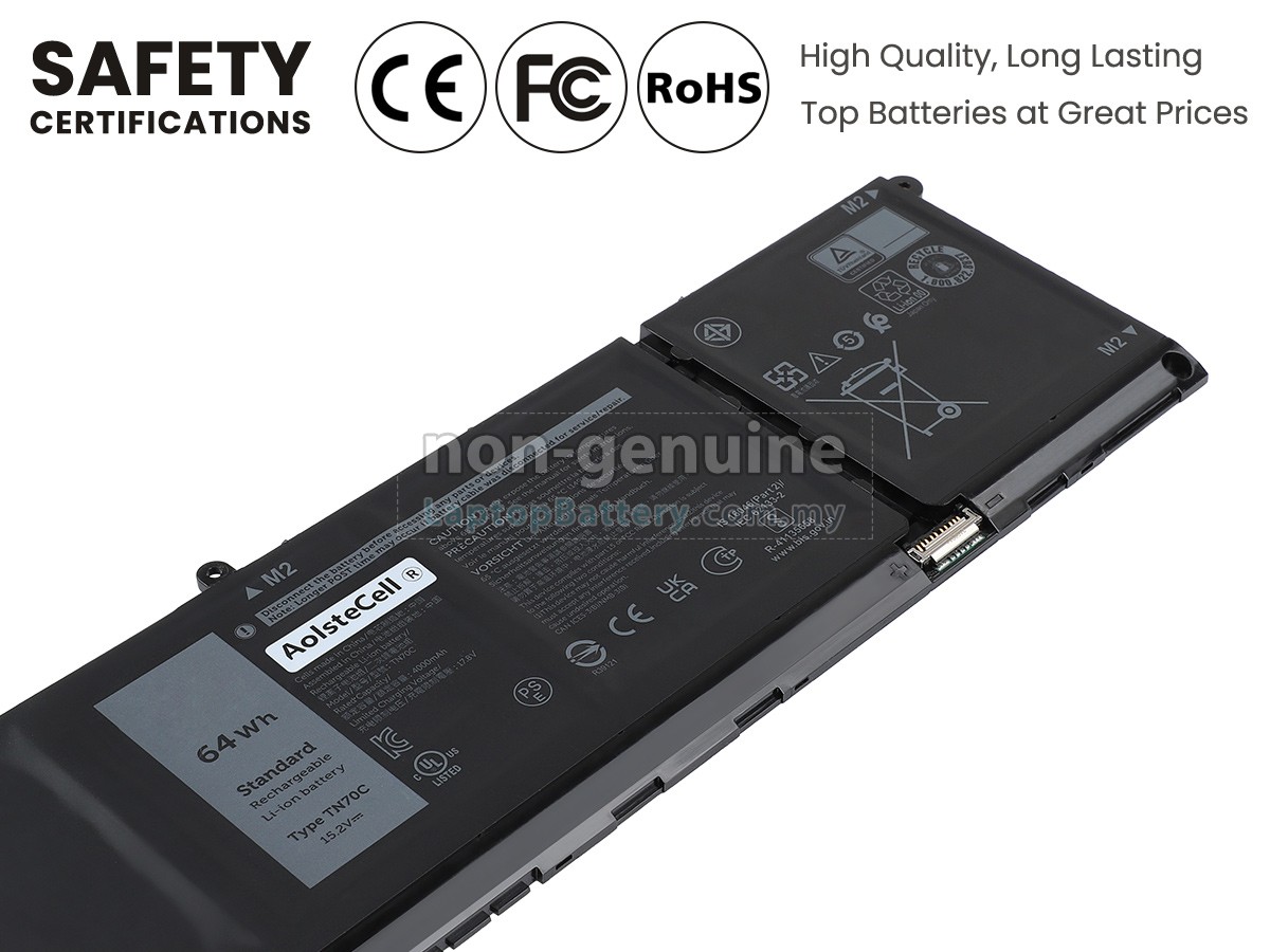 Dell TN70C replacement battery