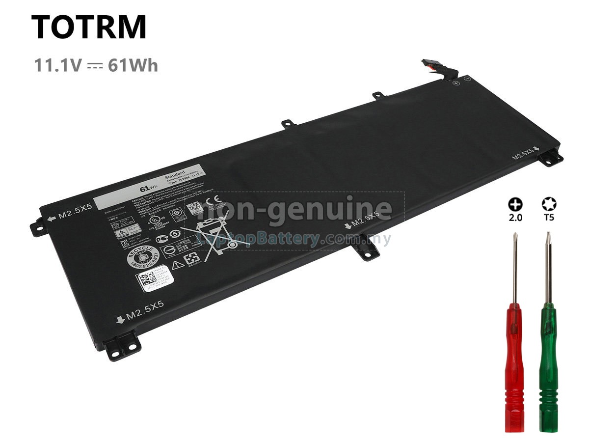 Dell 7D1WJ replacement battery