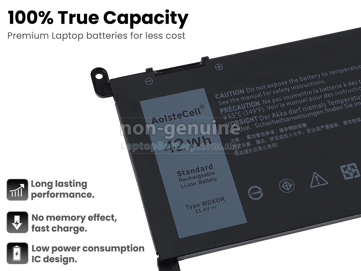 Dell FW8KR replacement battery