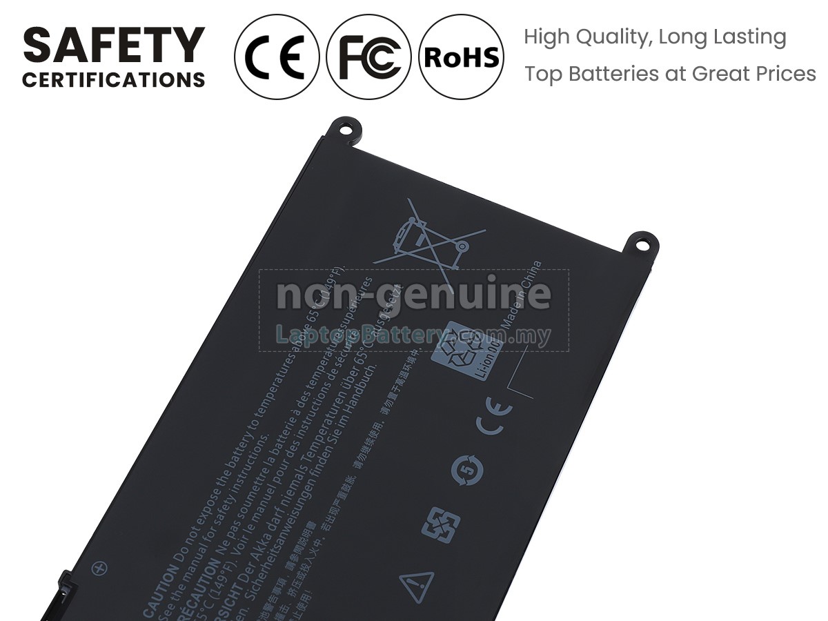 Dell Inspiron 13 7378 2-IN-1 replacement battery