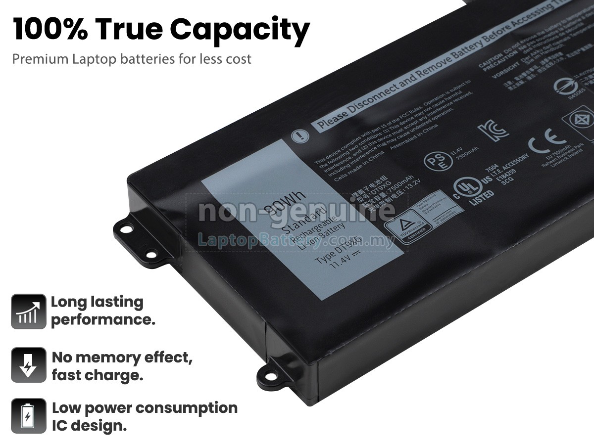 Dell 07PWKV replacement battery