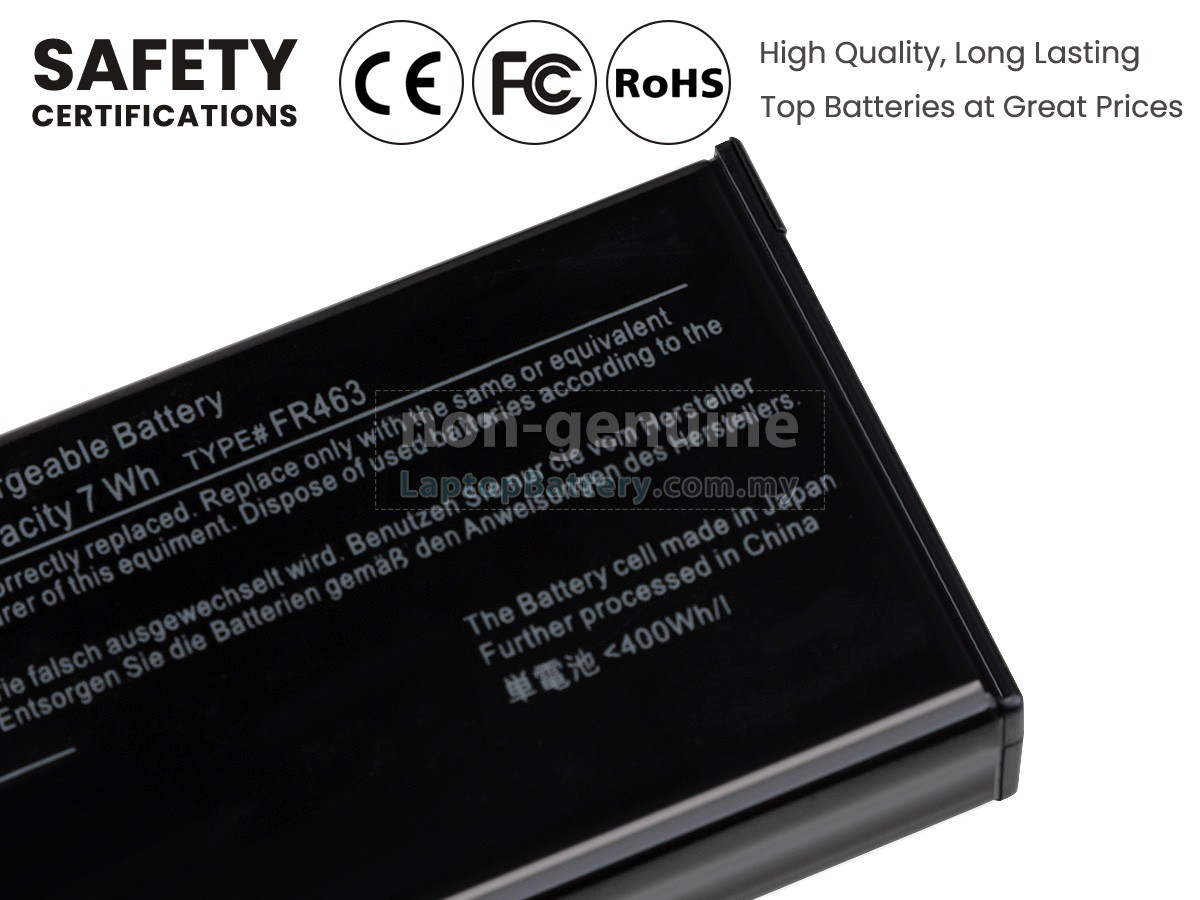 Dell XXFVX replacement battery