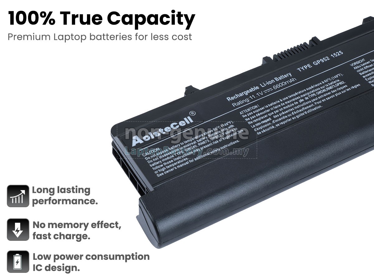 Dell N586M replacement battery