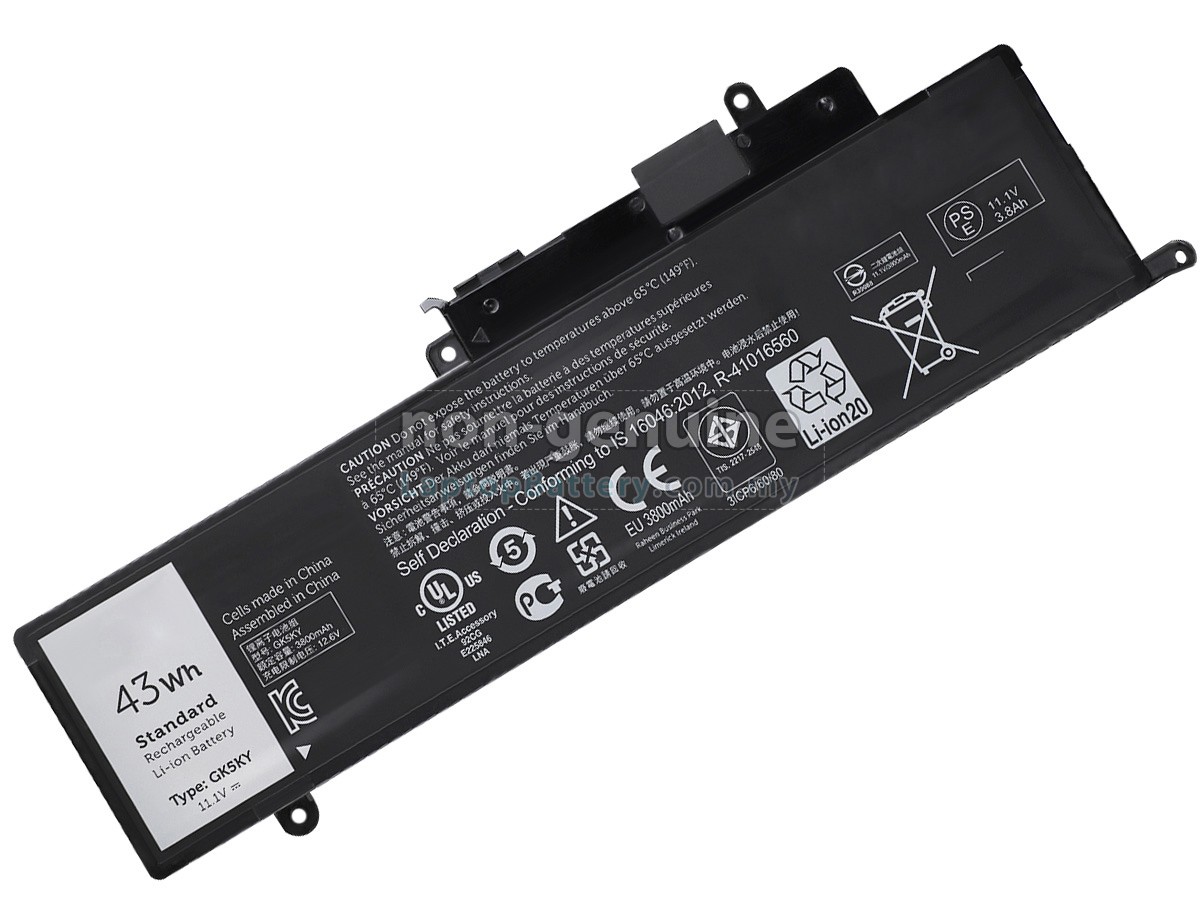 Dell GK5KY replacement battery