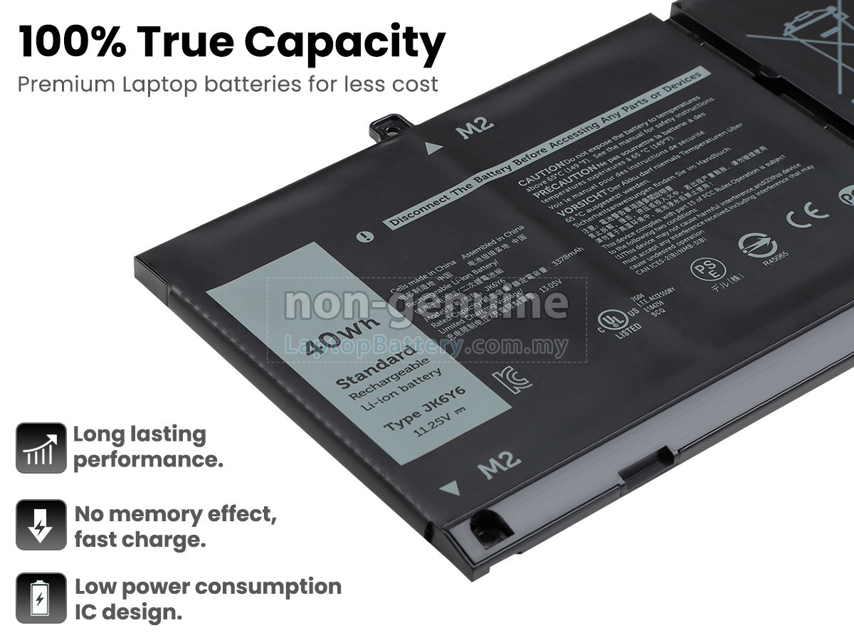 Dell Latitude 3120 replacement battery