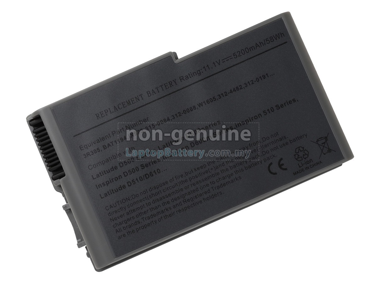 Dell Latitude 500M replacement battery