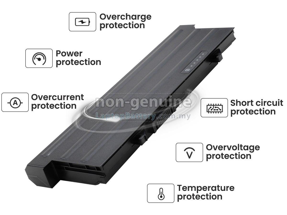Dell KM742 replacement battery