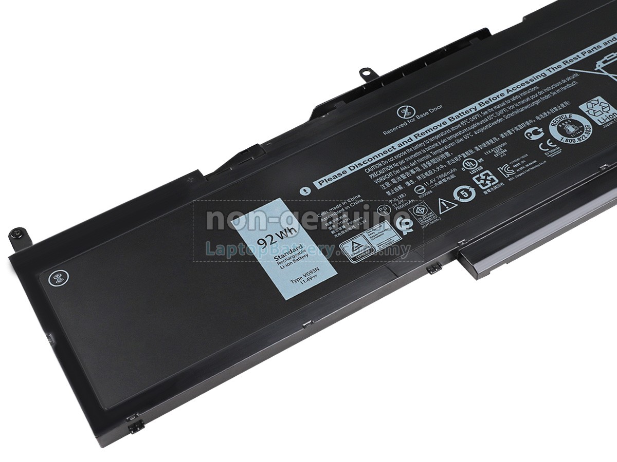 Dell P72G003 replacement battery