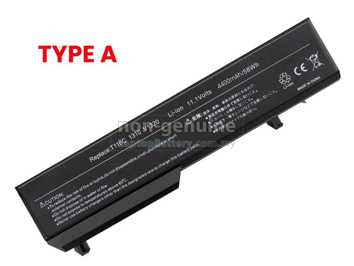 Dell Vostro 1310 replacement battery