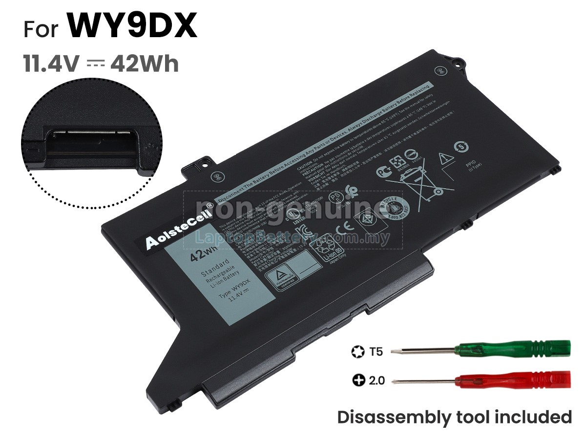 Dell Latitude 5520 replacement battery