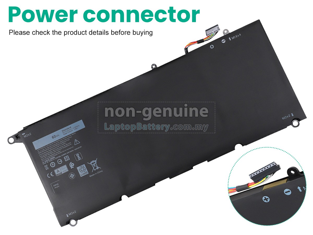 Dell P54G002 replacement battery