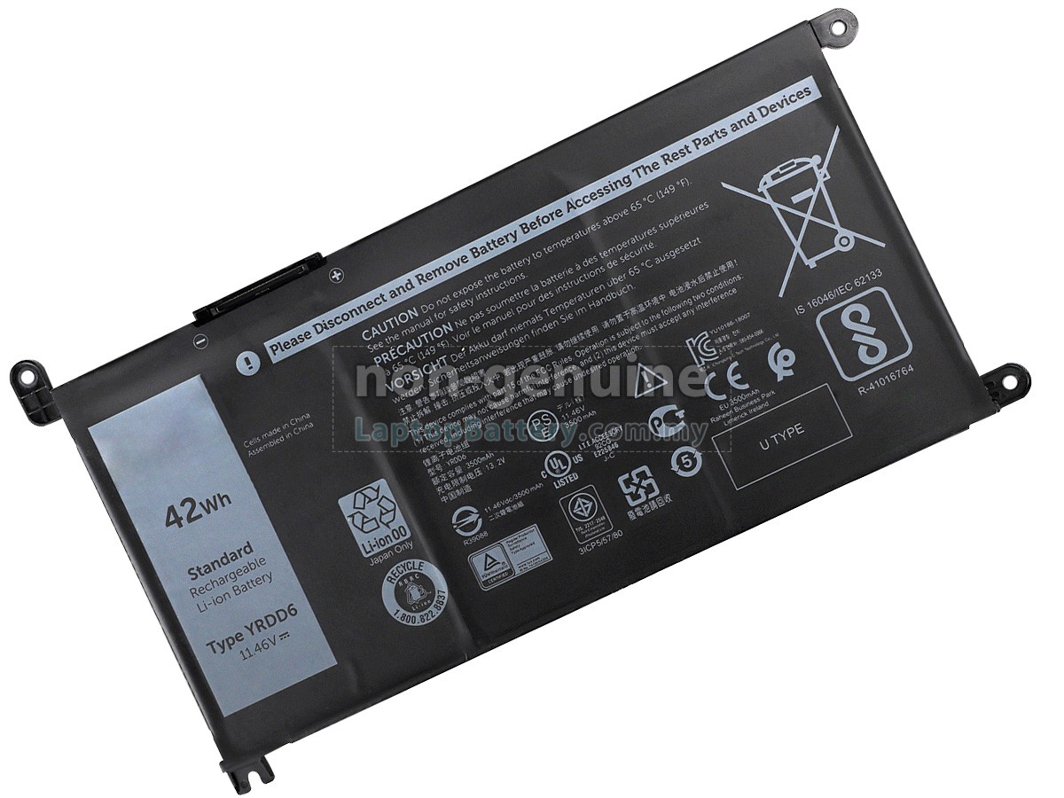 Dell Vostro 5490 battery,high-grade replacement Dell Vostro 5490 laptop  battery from Malaysia(42Wh,3 cells)