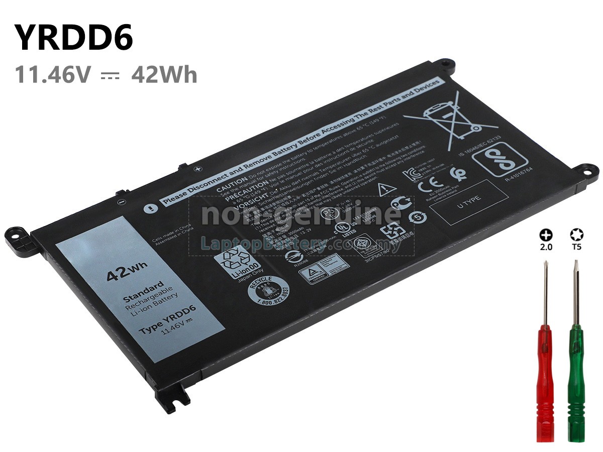 Dell Vostro 3501 replacement battery