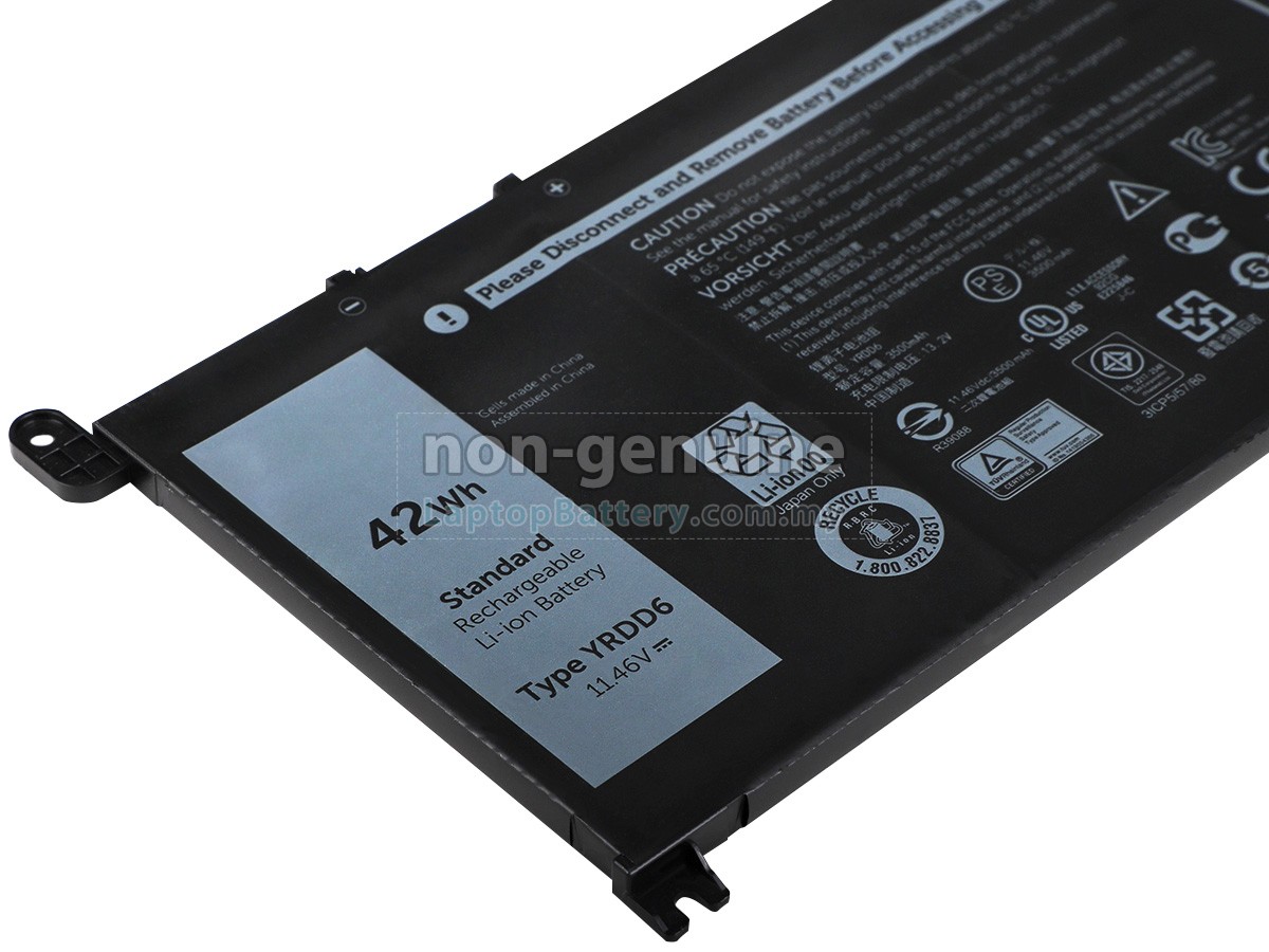Dell P116G replacement battery