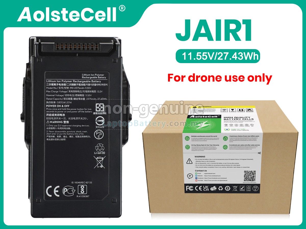 thumbnail image 2 of Replacement 27.43Wh Intelligent Flight Battery For DJI Mavic Air (Part 1) – 11.55V 2375mAh 2 of 4