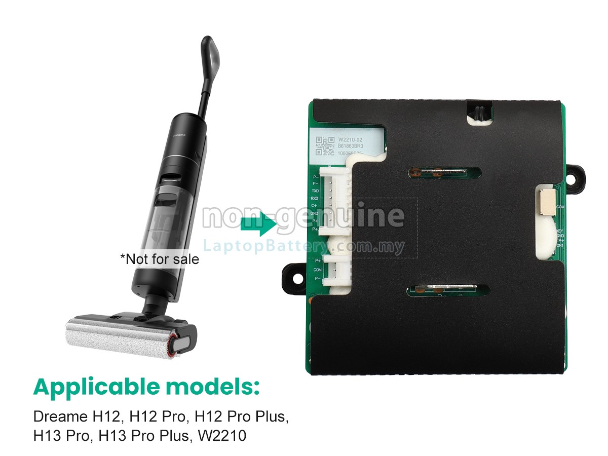 Dreame W2326-6S1P-BWLS25 replacement battery