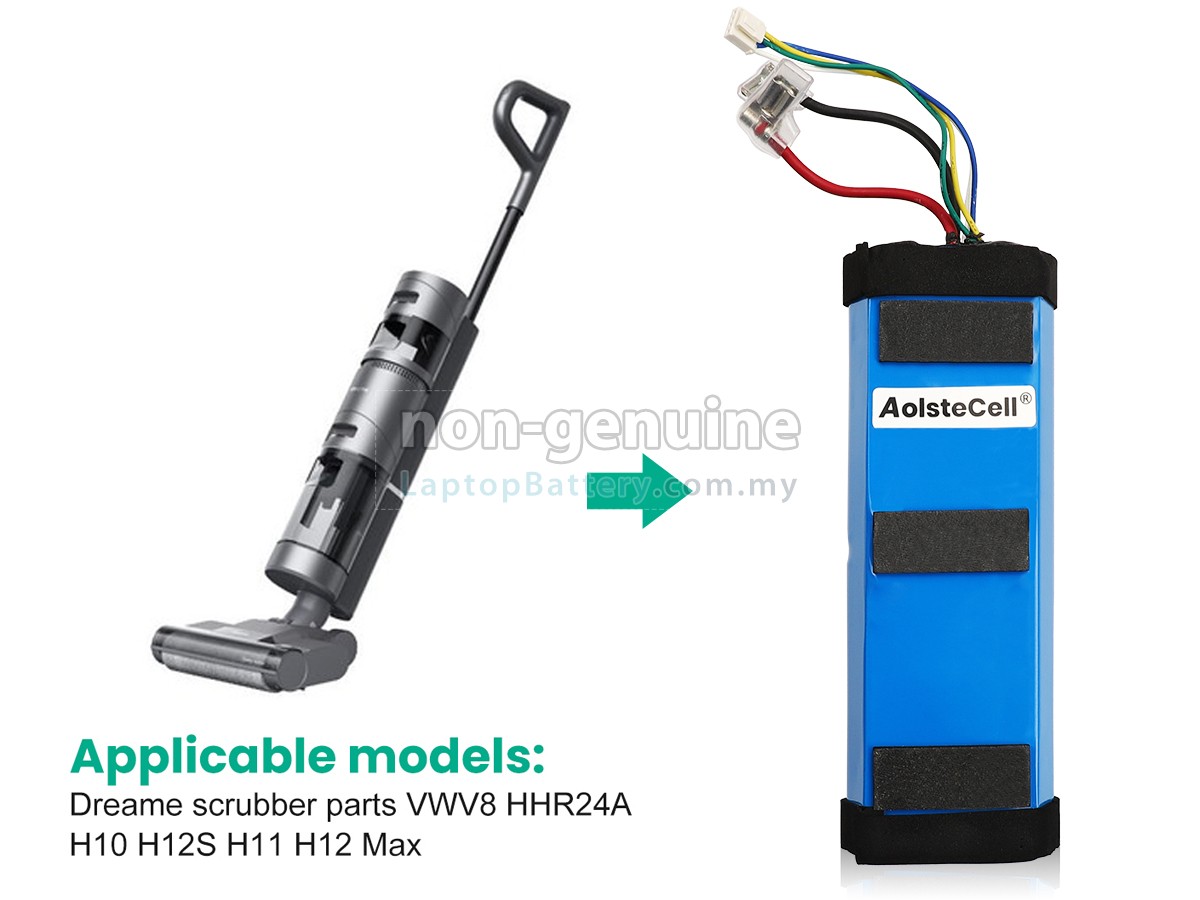 Dreame H11 MAX replacement battery