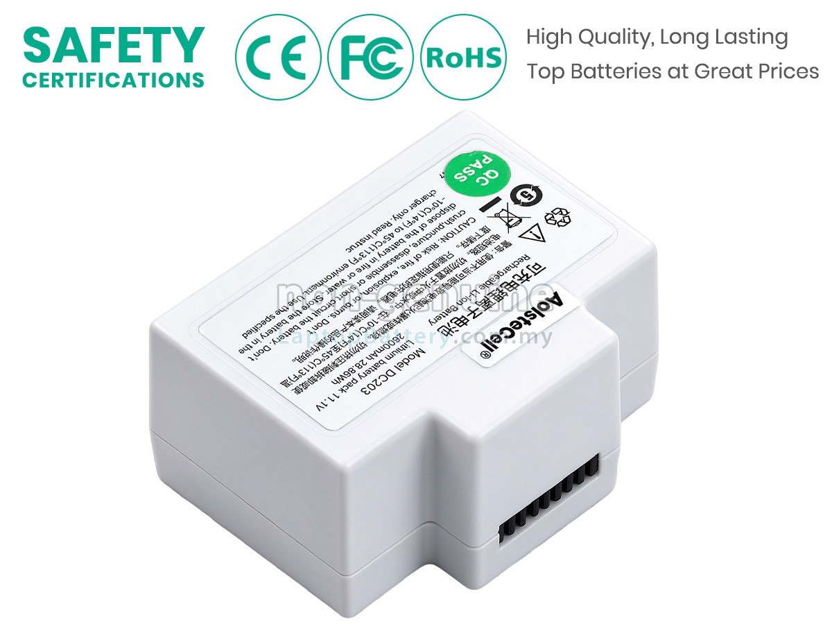 ENMIND DC203 replacement battery