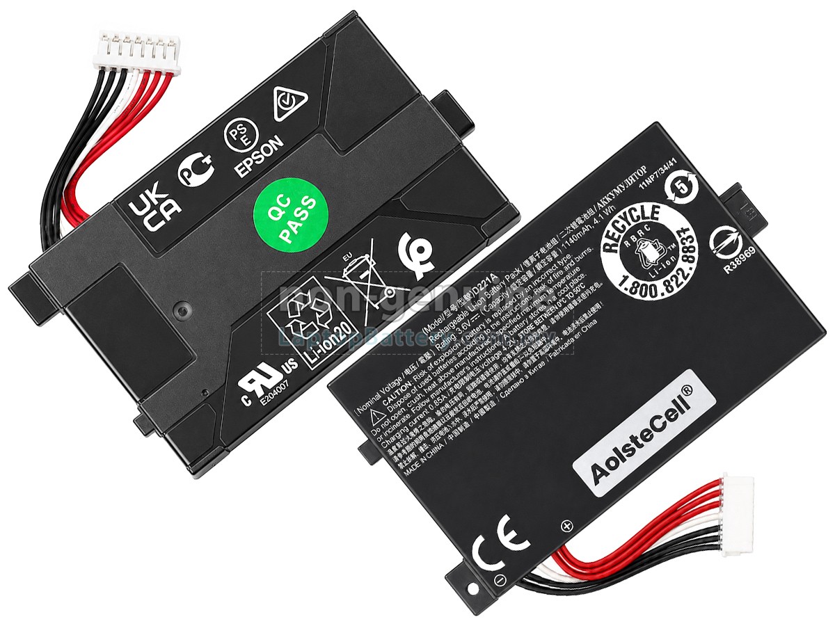 EPSON D221A replacement battery