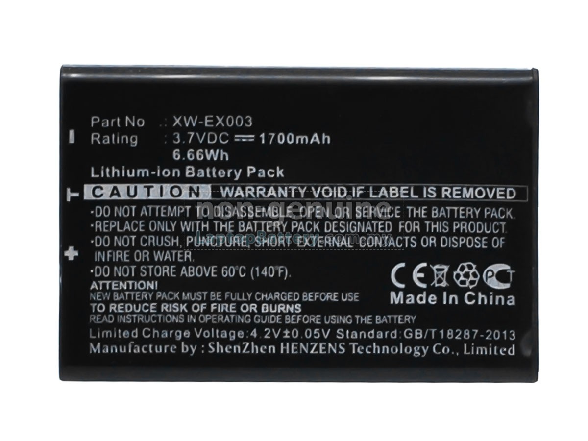 Exfo AXS-110 replacement battery