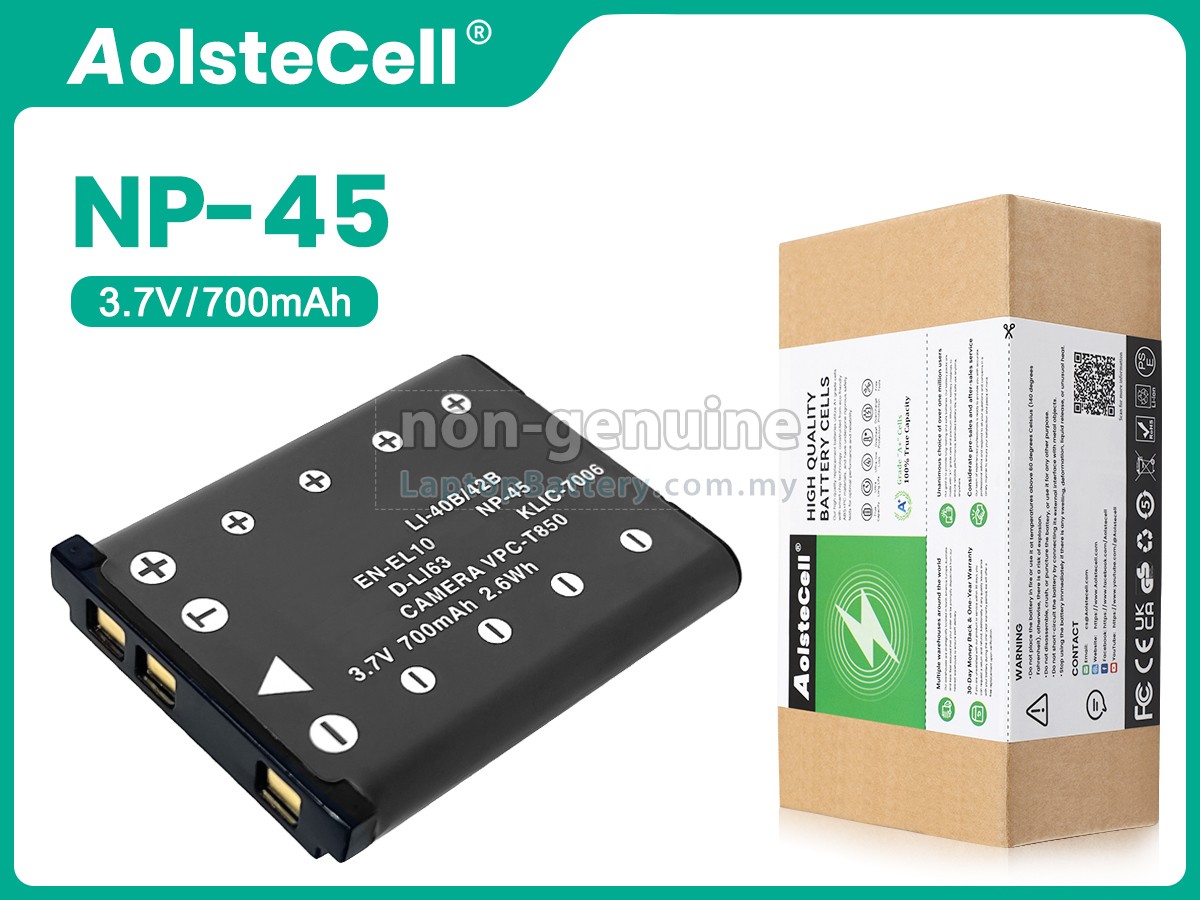 Fujifilm FINEPIX T500 replacement battery