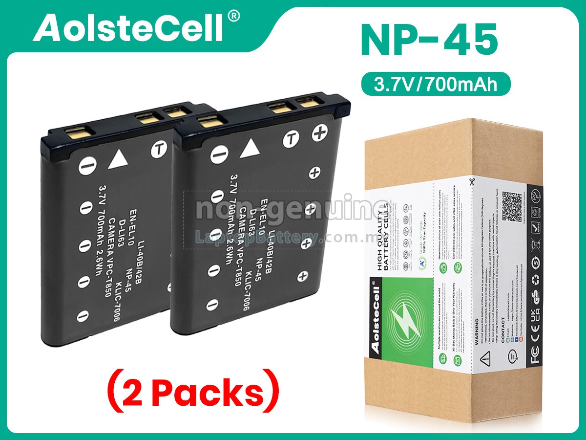 Fujifilm FINEPIX T500 replacement battery