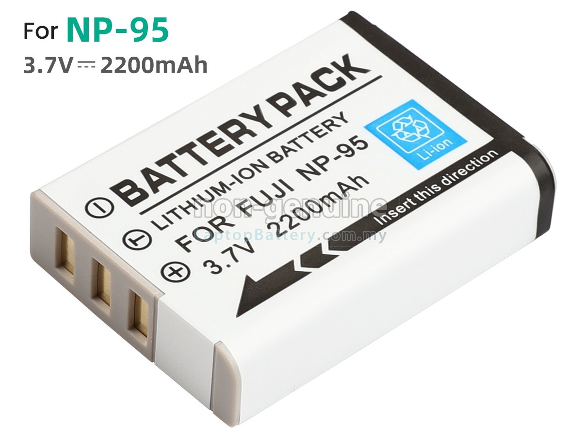 Kastar NP-95 Replacement Battery 2600mAh For Fujifilm FinePix X100S – BC-65N Compatible