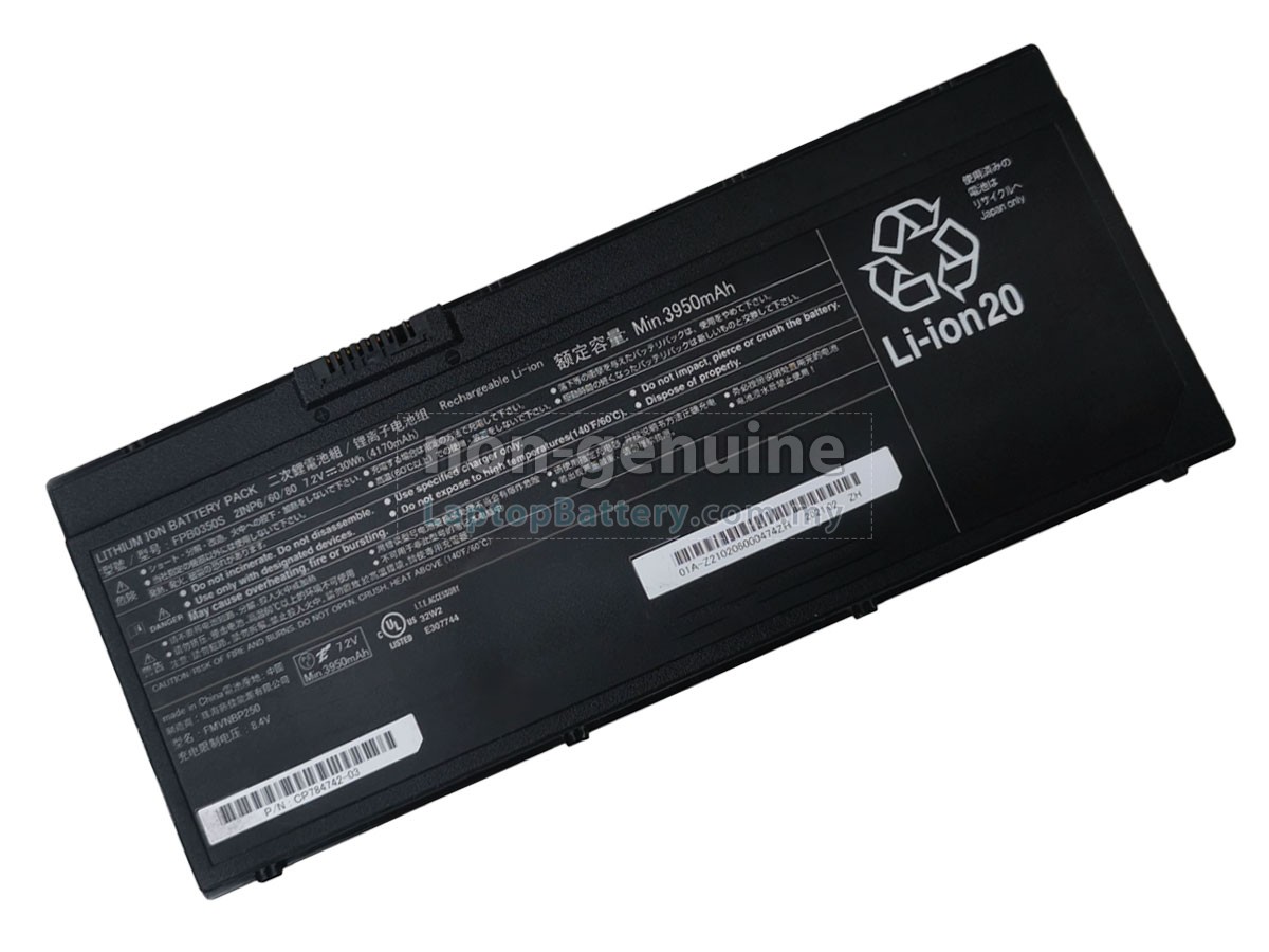 Fujitsu CP784782-03 replacement battery