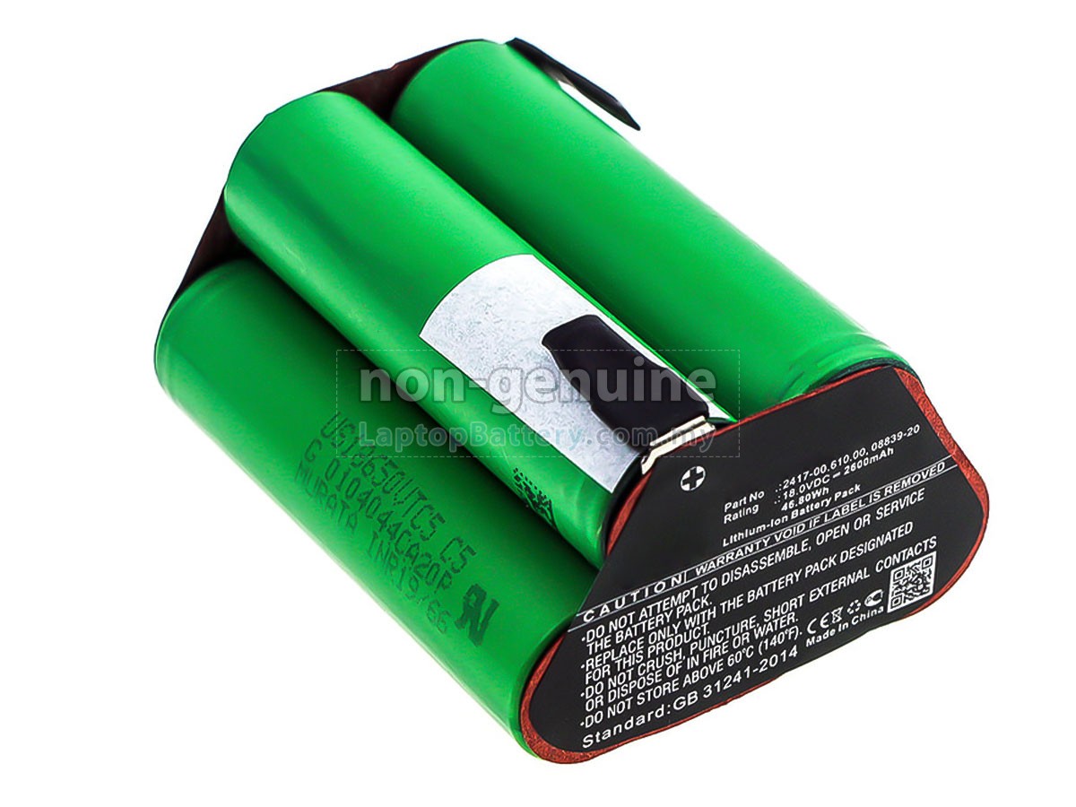 Gardena 2417-00.610.00 replacement battery