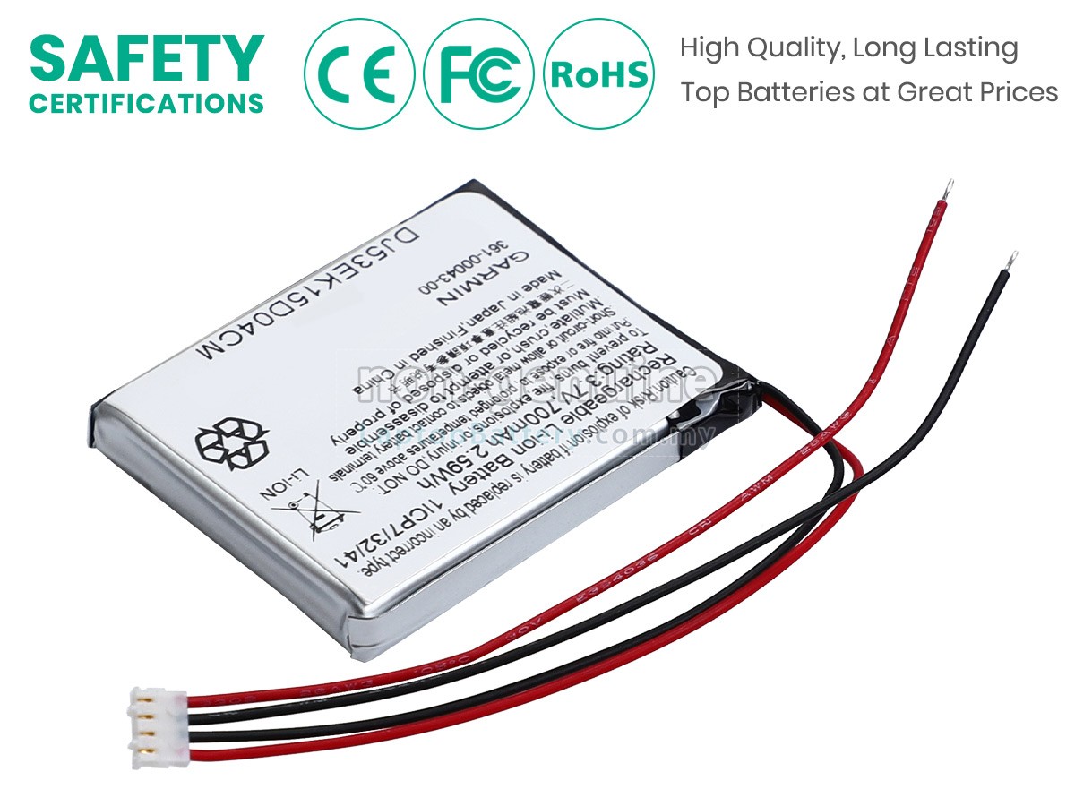 Garmin EDGE 520 PLUS replacement battery