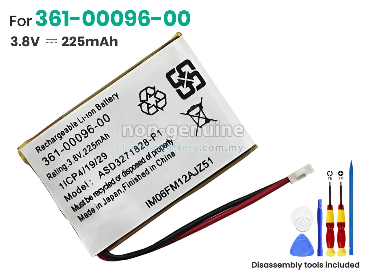 Garmin ASDB371828-P1 replacement battery