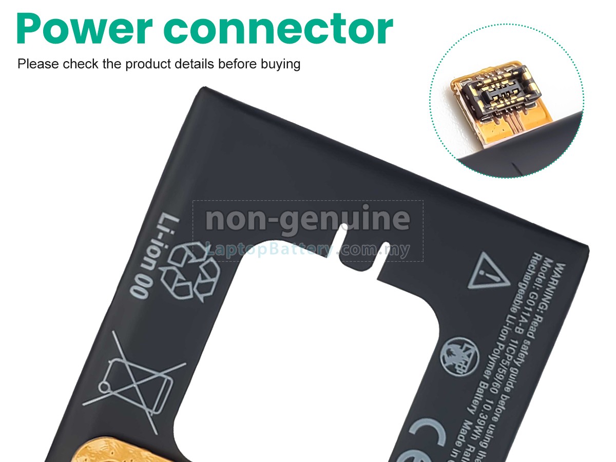 Google G011A-B replacement battery