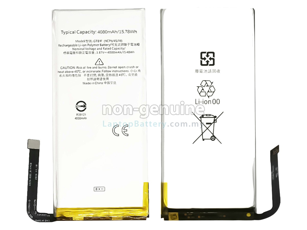Google PIXEL 5 replacement battery
