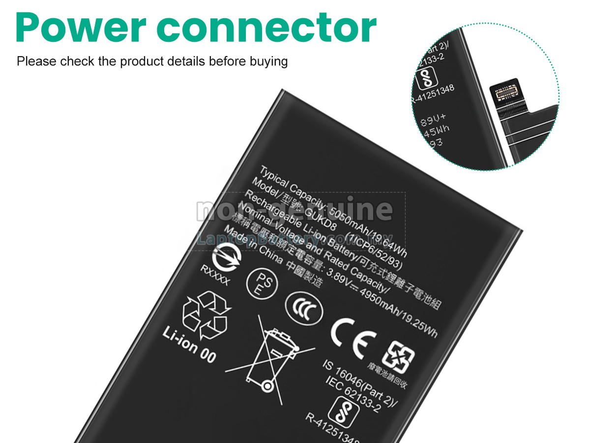 Google PIXEL 8 PRO replacement battery