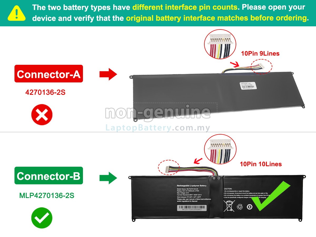Haier JYL-LLD-2S replacement battery