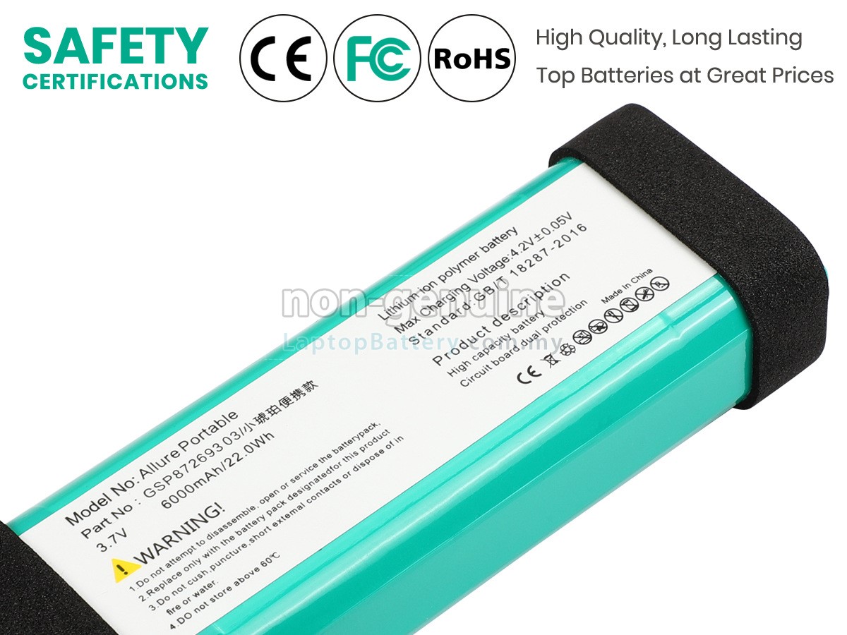 Harman Kardon GSP872693-03 replacement battery