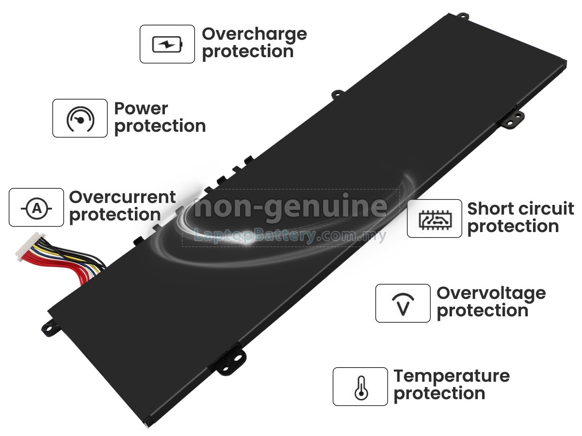 Hasee X5-2021S5 replacement battery