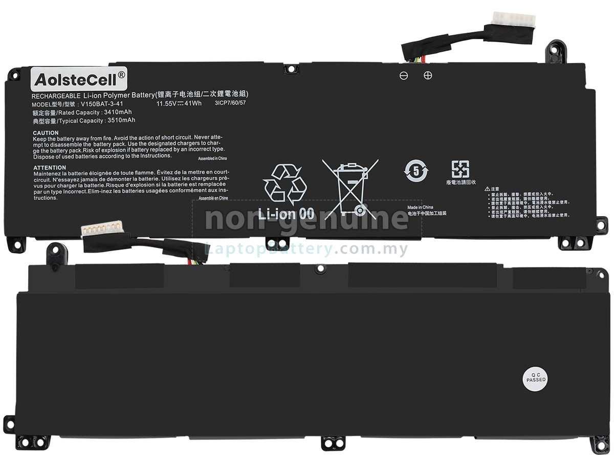 Hasee CLEVO V150BAT-4-53 replacement battery