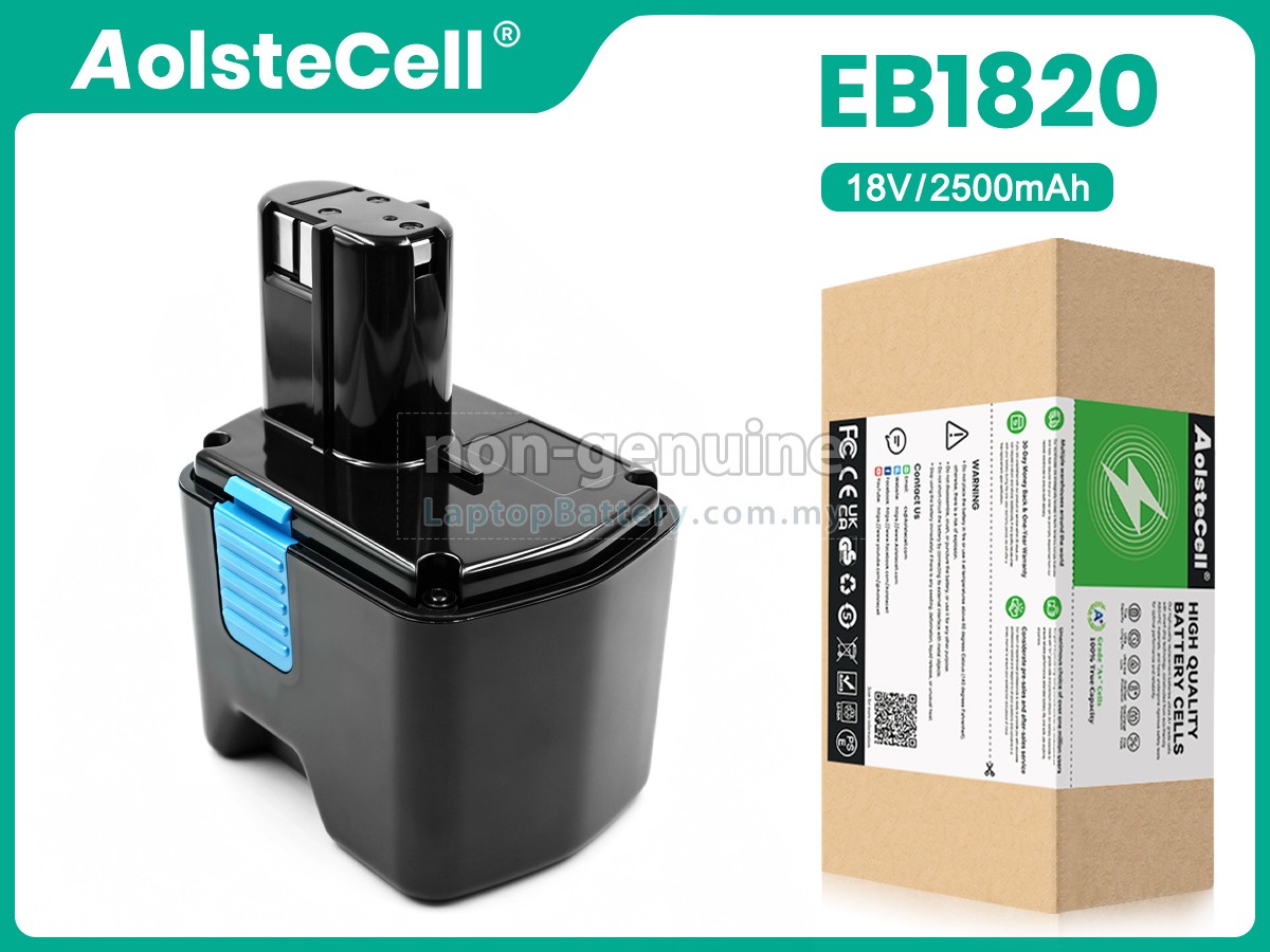 Hitachi 18V EB1820 replacement battery
