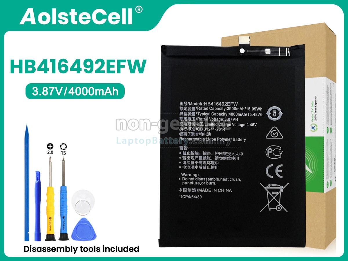 Honor HB416492EFW replacement battery