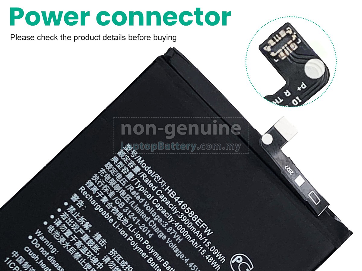 Honor X20 SE 5G replacement battery